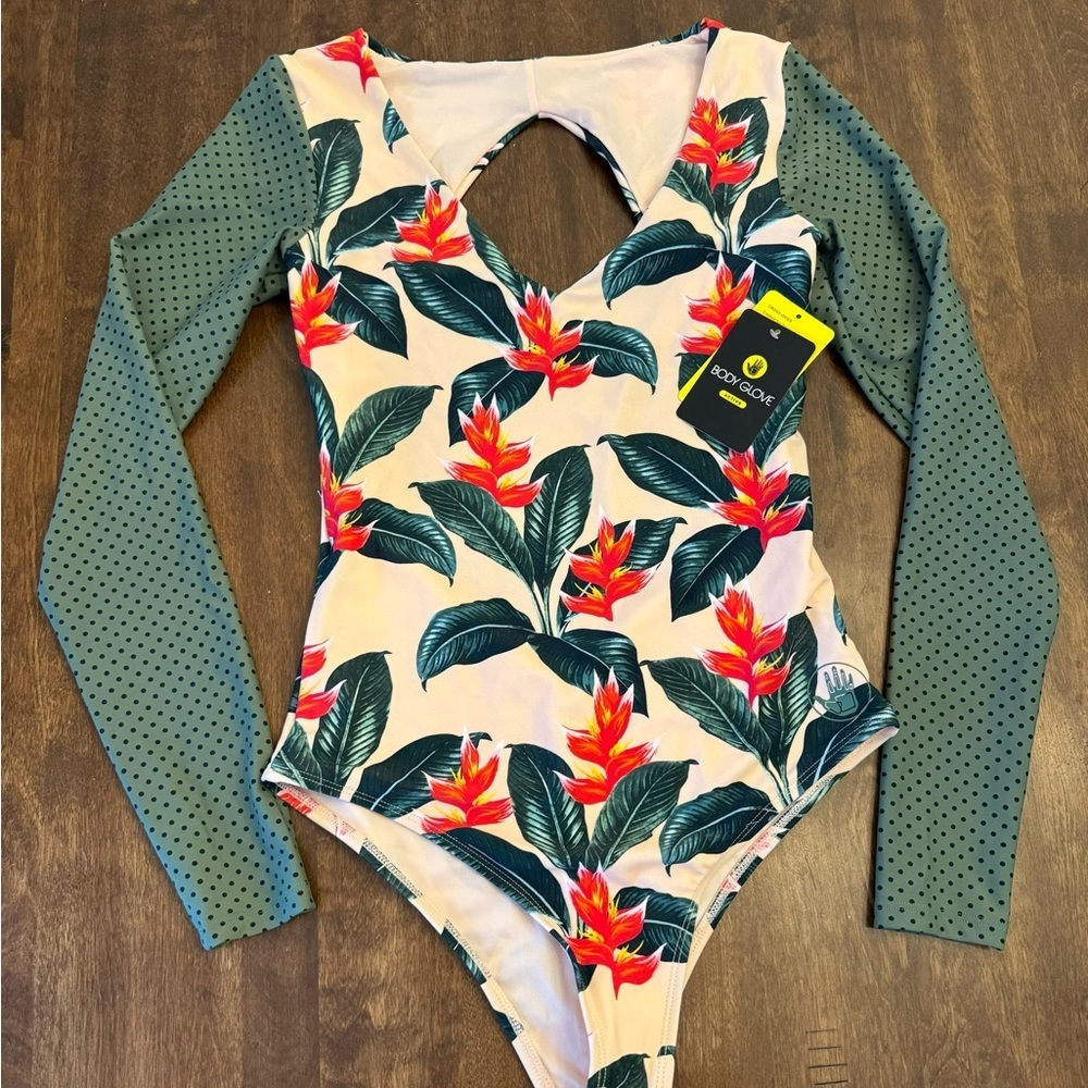 NWT! Body Glove Chloe Paddle Suit, Cactus, sz m - Picture 3 of 9